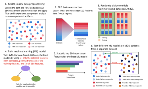 EEG-based antidepressant prediction