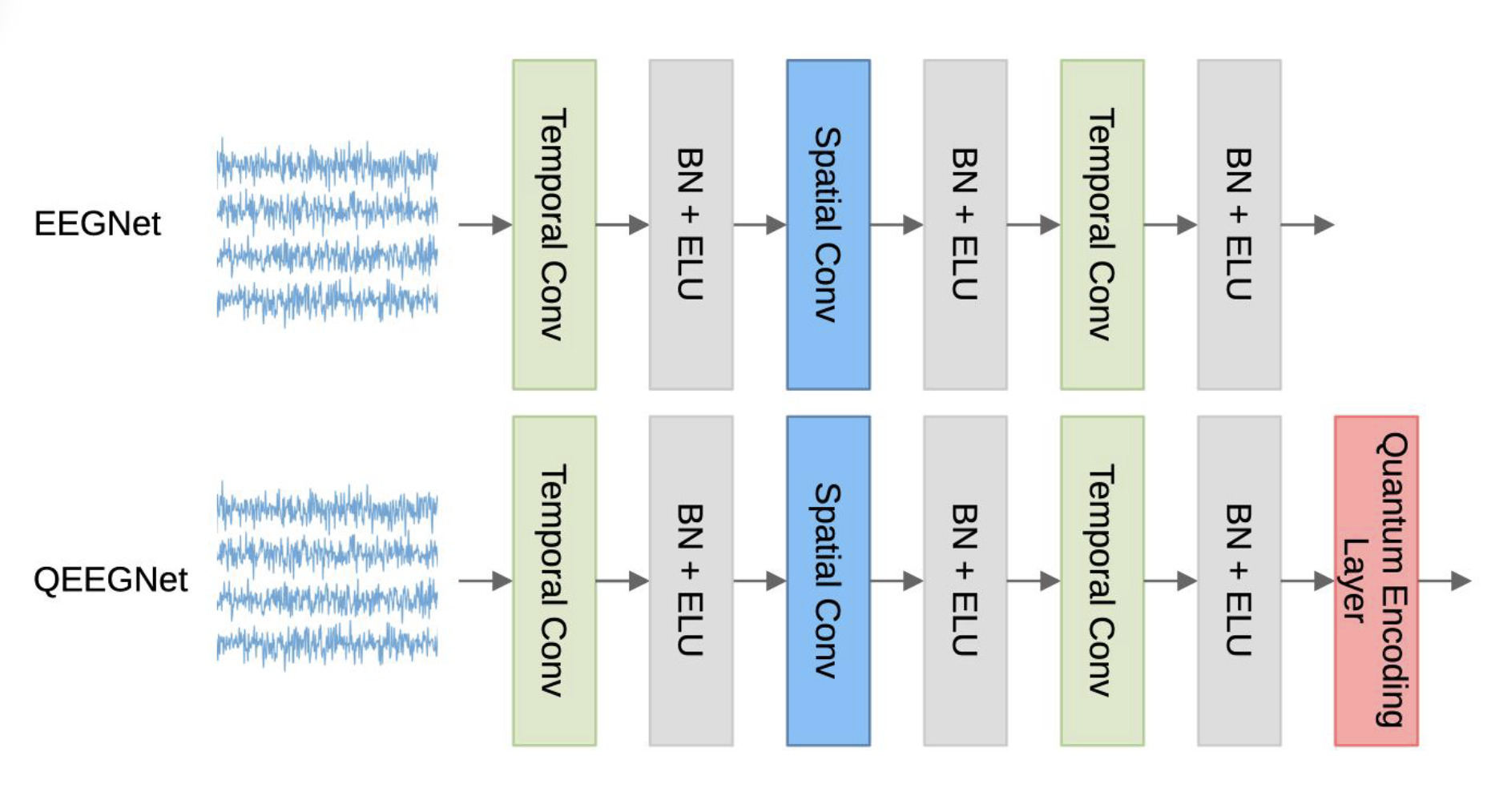 QEEGNet quantum EEG encoding